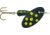 Panther Martin In-Line Spinner, #4, 1/8oz, Spotted Black, 4PMSP-B