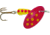 Panther Martin In-Line Spinner, #9, 3/8 oz, Spotted Red, 9PMSP-R