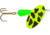 Panther Martin Nature In-Line Spinner, #2, 1/16oz, Bullfrog, 2PMBF