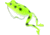Panther Martin Superior Frog, Floating, Chartreuse &amp; White Belly, #3, FROG3-CH