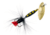 Panther Martin Willow Strike Regular Fly Size 2 Gold And Black, 2PMWSRF-GBK