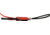 Parachute Cord Lanyard, Black and red PDPLBR
