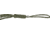 Parachute Cord Lanyard, OD green with glow in dark fleck PDPLODG