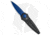 Paragon Warlock Enchanter Folding Knife, 3.875in, CPM S30V, Dagger Blade, Aluminum Black/Blue Handle, Blue Sorcerer, Blue/Black/Blue, 9.375in, BHQ-68252
