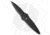 Paragon Warlock Enchanter Folding Knife, 3.875in, CPM S30V, Dagger Blade, Aluminum Black Handle, Cross/Shield/Sword, Black/Black, 9.375in, BHQ-35428