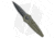 Paragon Warlock Enchanter Folding Knife, 3.875in, CPM S30V, Dagger Blade, Aluminum OD Green Handle, Black Sorcerer, Black/OD Green, 9.375in, BHQ-69125