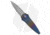 Paragon Warlock Enchanter Folding Knife, 3.875in, CPM S35VN Stainless Steel, Dagger Blade, Titanium Spectrum Handle, Rainbow Titanium Starburst, Gray/Gray/Spectrum, 9.375in, BHQ-134906
