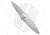 Paragon Warlock Metallic Folding Knife, 3.875in, CPM S35VN Stainless Steel, Dagger Blade, Titanium Gray Handle, Gray/Gray/Gray, 9.375in, BHQ-176229