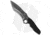 Paragon Warlord Fixed Blade Knife, 7.50in, D2, Drop Point Blade, G10 Black Handle, Black/Black, 13.00in, BHQ-30336