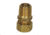 Parker 68Ca 8 8 Compress Align Brass Connector Fitting 1/2in.Tube x 1/2in.MPT, 68CA-8-8 PARKER