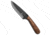 Pathfinder Knife Shop Pathfinder Knives Survival Fixed Blade Knife W/Leather Sheath 4.75", Wood, 1095, adult, BHQ-217640