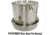Pathfinder Stainless Steel Plate, Satin Finish, PF-SSP