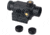 Patriot Optics Astigmanator Prism Scope, 1x25mm, Fast Focus, Dual Circle With Dot Reticle, Black, PO-P-1x25mmA
