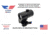 Patriot Optics Collaborare 3X Magnifier W Flip To Side Mount, Matte Black, 3x, PO-M-3XC