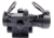 Patriot Optics Double Tap Red/Green Dot Sight, 1x30mm, 2 MOA, PO-RD-DT