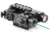 Patriot Optics Gorgon Green Laser Sight, 5mW, Black, PO-LC-G