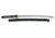 Paul Chen Practical Katana, tempered high carbon steel blade, rayskin handle with black cord wrap PC1070