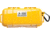 Pelican 1030 Micro Watertight Dry Box, 7.50x3.87x2.43in, Solid Yellow w/Carabiner, 1030-025-240