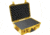 Pelican 1500 Medium Crushproof Dry Case, 18.5x14x7in, Yellow w/ Liner and Foam 1500-000-240
