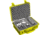 Pelican 1504 Medium Crushproof Dry Case, 18.5x14x7in, Yellow w/ Liner and Dividers