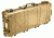 Pelican 1700 Protector Long Gun Case No Foam, Desert Tan, 017000-0010-190