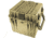 Pelican 340 Watertight Protector 18in Cube Case w/ Wheels, No Liner &amp; No Foam - Desert Tan 0340-101-190