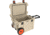 Pelican 45QW Elite Wheeled Cooler, Tan/Orange, 45 QT, 45QW-2-TANORG