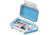 Pelican Go Case G10, White/Aqua, Small, GOG100-0000-WHT