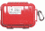 Pelican 1010 Micro Water/Crushproof Dry Box, 5.43x4.06x2.12in - Solid Red w/Carabiner