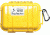 Pelican 1010 Micro Water/Crushproof Dry Box, 5.43x4.06x2.12in - Solid Yellow w/Carabiner