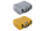Pelican V200C Equipment Case, Ghost Gray, Yellow