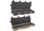 Pelican VAULT V800 Double Rifle Case, 56.11in, Black, Tan