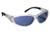 Peltor 3M Tekk Protection Shooting Glasses Blue Mirror Lens/Silver Frame