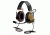 Peltor COMTAC Advanced Combat Helmet Communication Headset,Dual Comm,Single Downlead,Flexi Boom Mic,Coyote Brown,1/case, MT17H682FB-49 CY