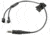 Peltor Microphone Y-Cable harness assembly FL6AC