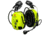 PELTOR WS Protac XPI FLX2 Headset Hard Hat Attached, Black/Yellow, MT15H7P3EWS6-111