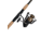 Penn Fishing Battle III Combo, 6.2/1, Right/Left, 4000, 7ft. Rod Length, Medium Power, Fast Action, 1 Piece Rod, Black/Gold, BTLIII4000701M