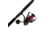 Penn Fishing Fierce IV Combo, 5.6/1, Right/Left, 5000, 7ft. Rod Length, Medium Heavy Power, Fast Action, 1 Piece Rod, Black/Red, FRCIV5000701MH
