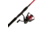 Penn Fishing Fierce IV Combo, 6.2/1, Right/Left, 4000, 7ft. Rod Length, Medium Power, Extra Fast Action, 2 Pieces Rod, Black/Red, FRCIV4000702M