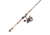 Penn Fishing Passion II Combo, 5.2/1, Right/Left, 2000, 6ft. 6in. Rod Length, Medium Light Power, Moderate Fast Action, 2 Pieces Rod, Black/Rose Gold, PASII2000662ML
