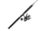 Penn Fishing Pursuit IV Combo, 5.6/1, Right/Left, 6000, 6ft. 6in. Rod Length, Medium Heavy Power, Fast Action, 1 Piece Rod, Black/Silver, PURIV6000661JG