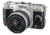 Pentax Q7 Compact Mirrorless Camera with 5-15mm and 15-45mm Lenses, Silver 11531