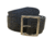 Perfect Fit 1.75in Garrison Economy Belt, Basket Weave, Chrome Buckle, Black, 44, 6001-BW-CH-44