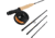 Perfect Hatch Fly Rod Combo w/Line 8ft 6in 3/4 wt, PH-COMBO-8634-4