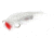 Perfect Hatch Streamer Flies Zonker, White/Pearl, #08, PHFLY130008P