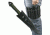 Perfect Point Tactical, 6.5in, Stainless Steel Blade, Green Cord Wrapped Handle RC-040-6