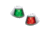 Perko Side Lights w/ Horizontal Mount, 12V, White, 0253W00DP1