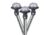 Perko Delta Series All Round Fold In Half Light 60 Pole, 1451DP8CHR
