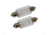 Perko Double Ended Festoon Bulbs, 12V, 15W, .97A, Pair, 0070DP1CLR