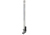 Perko Folding Mount Pole Light w/Quick Adjust Mount, White All Round Light, 14in, 1672DP0ALU